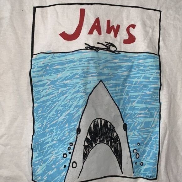 Riot Society White Shark Graphic Tee - Picture 3 of 4